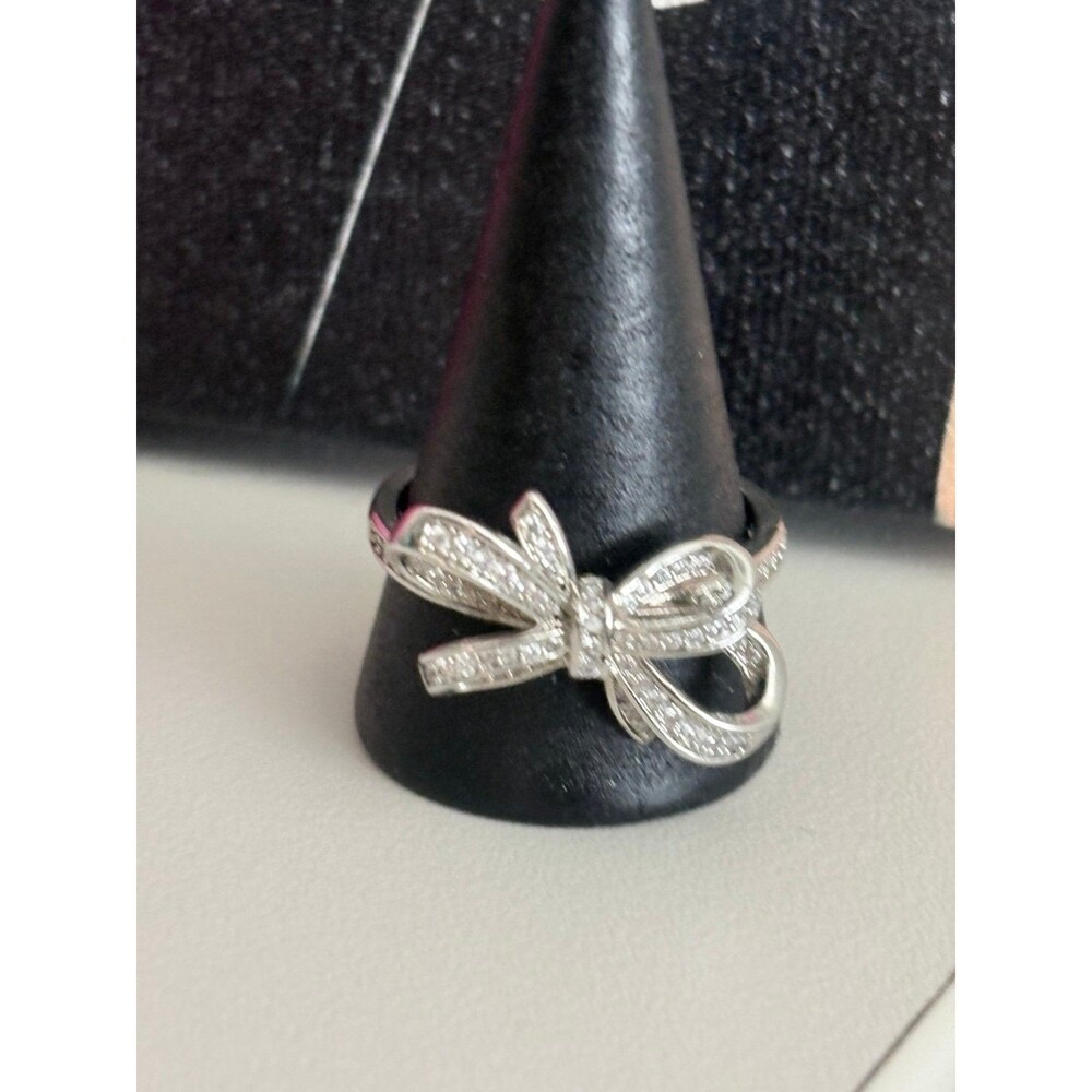 Bow Ring, Silver